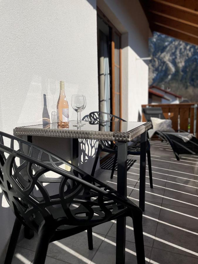 Das Bergquartier - Ferienwohnung Zugspitze Oberau  Exterior foto