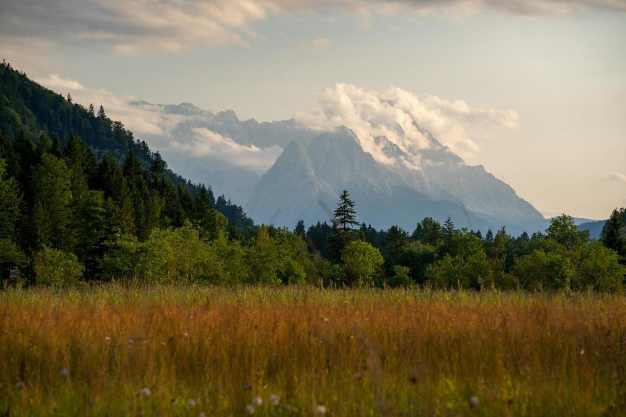 Das Bergquartier - Ferienwohnung Zugspitze Oberau  Exterior foto